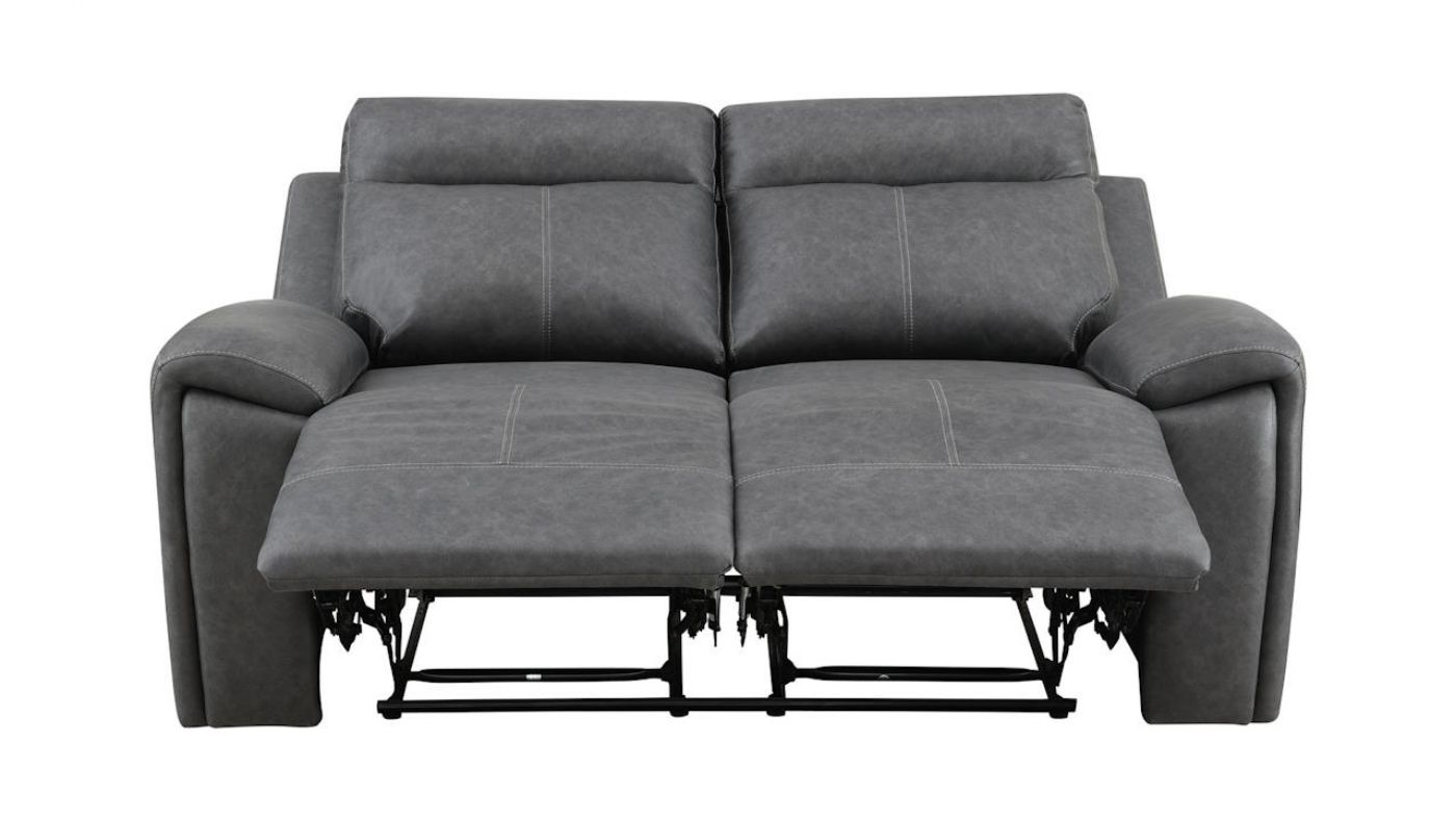 Picture of Gaston Reclining Loveseat - Gray