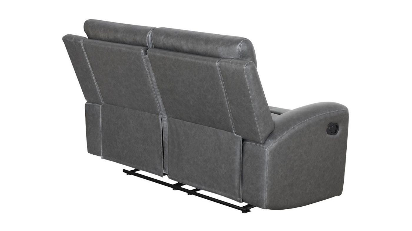 Picture of Gaston Reclining Loveseat - Gray