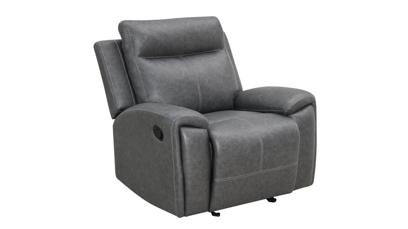 Picture of Gaston Glider Recliner - Gray