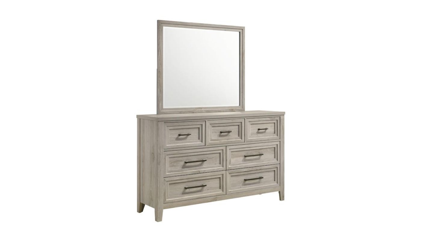 Picture of Grace Dresser with Mirror - Gray