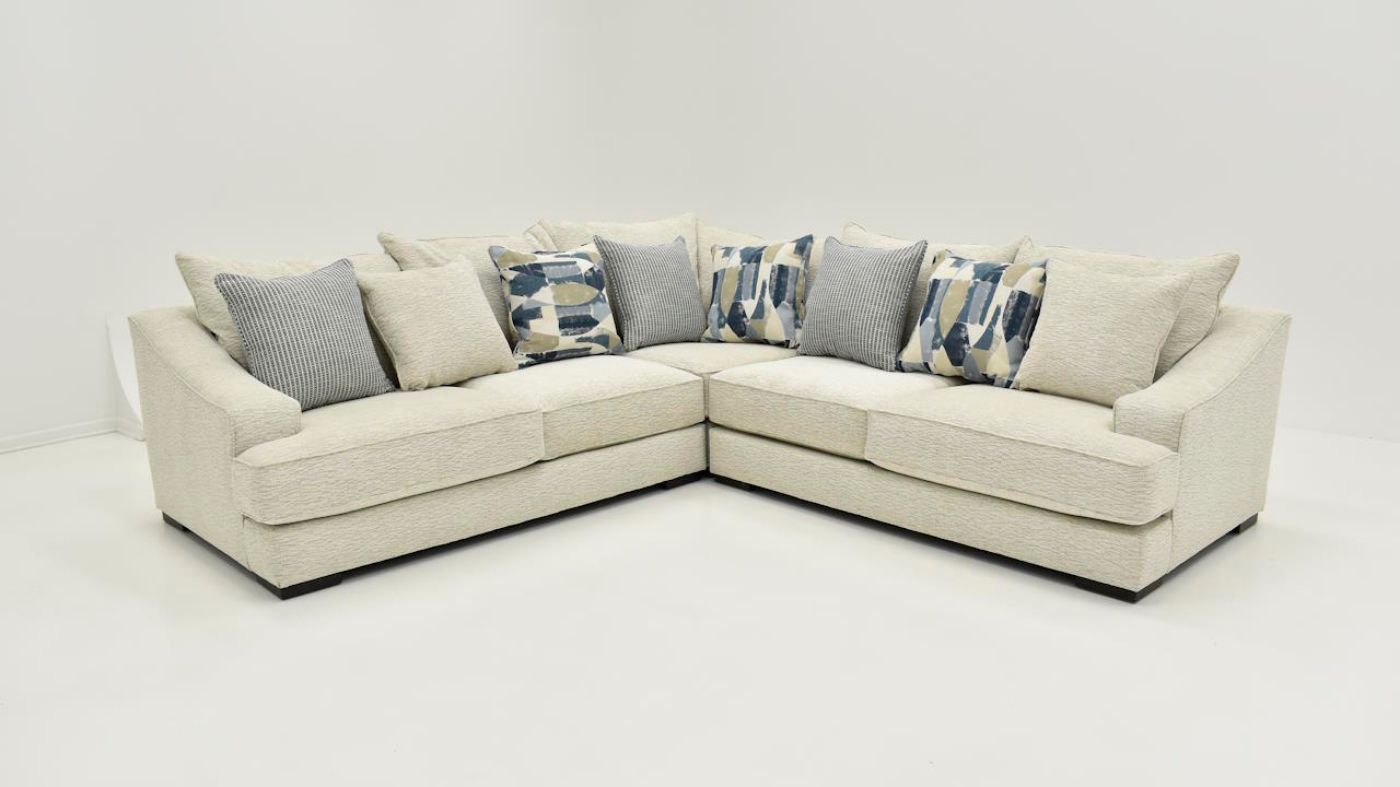 Picture of Champ 3 Piece Sectional - White