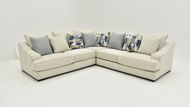 Picture of Champ 3 Piece Sectional - White