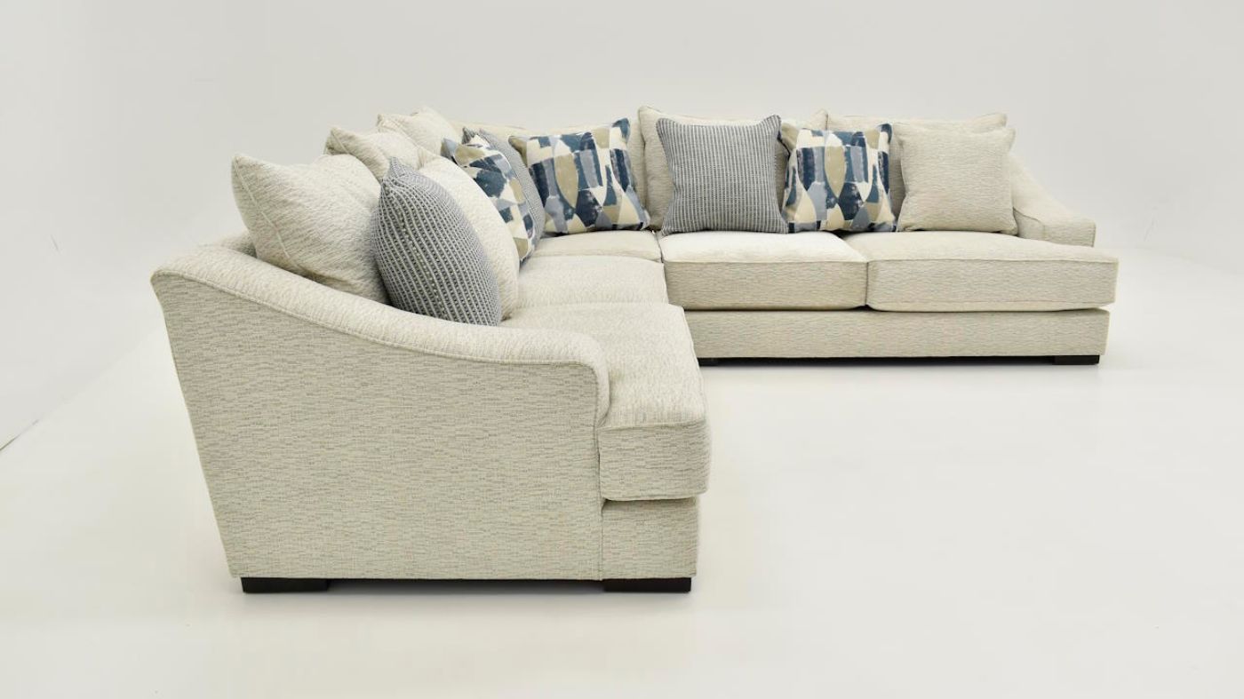 Picture of Champ 3 Piece Sectional - White