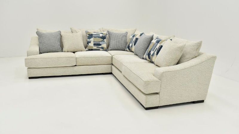 Picture of Champ 3 Piece Sectional - White