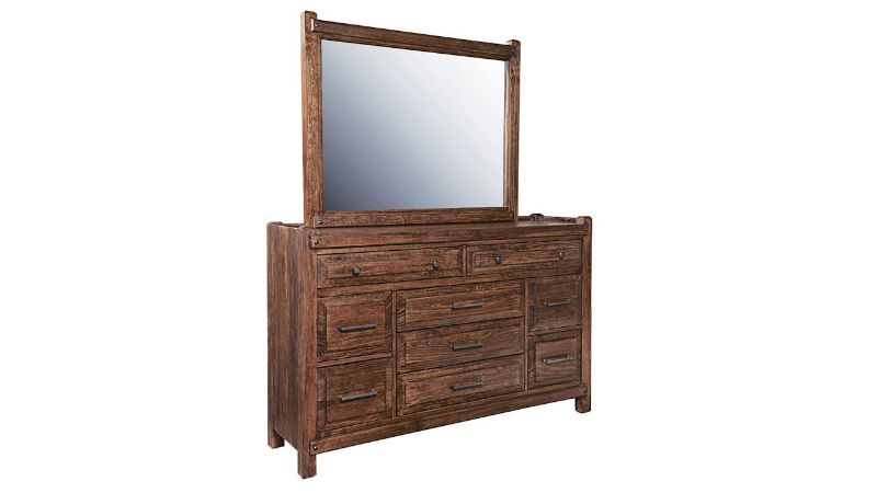 Picture of Ponderosa Dresser with Mirror