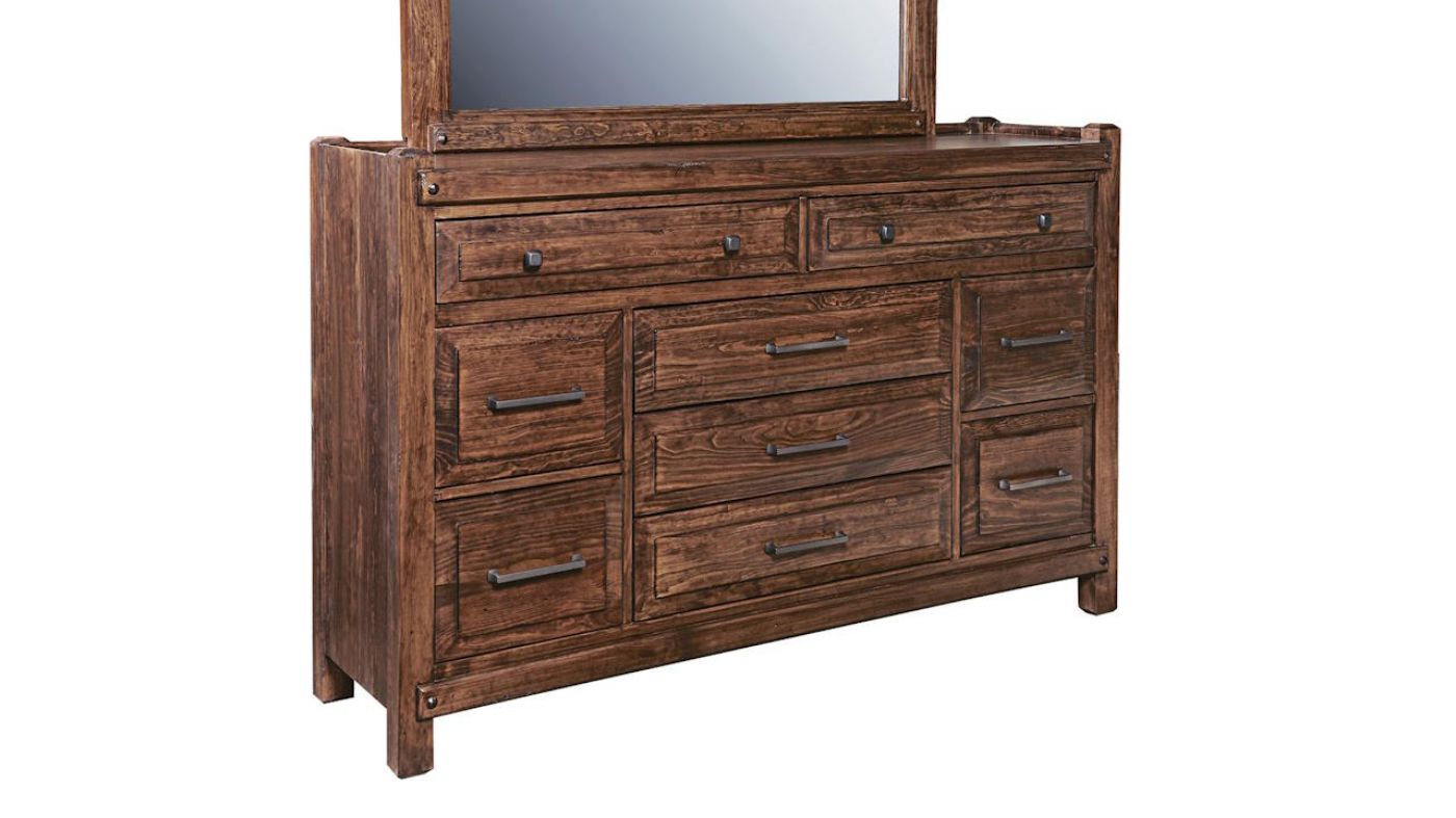 Picture of Ponderosa Queen Panel Bed Set