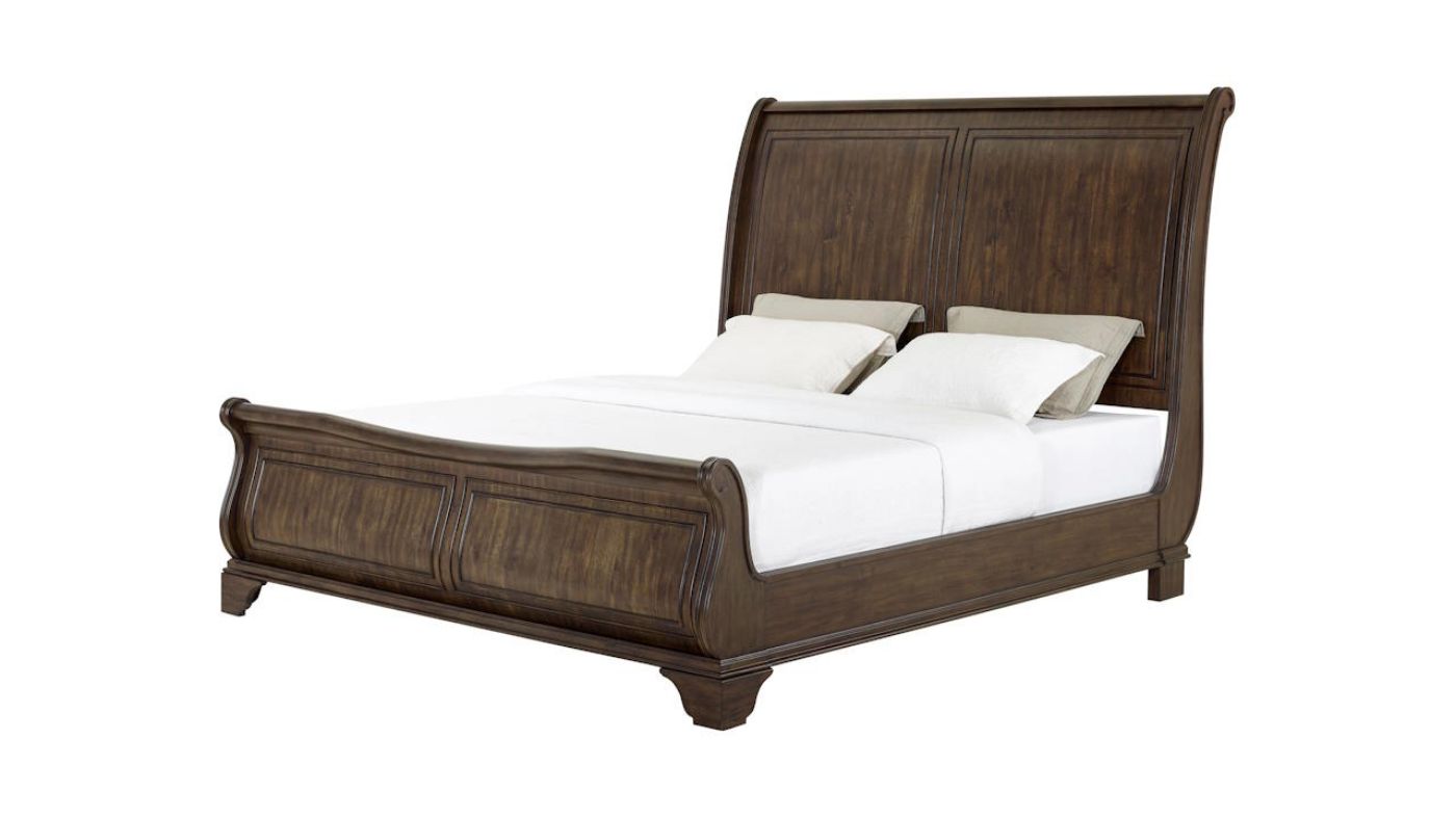 Picture of Richland King Sleigh Bedroom Set - Brown