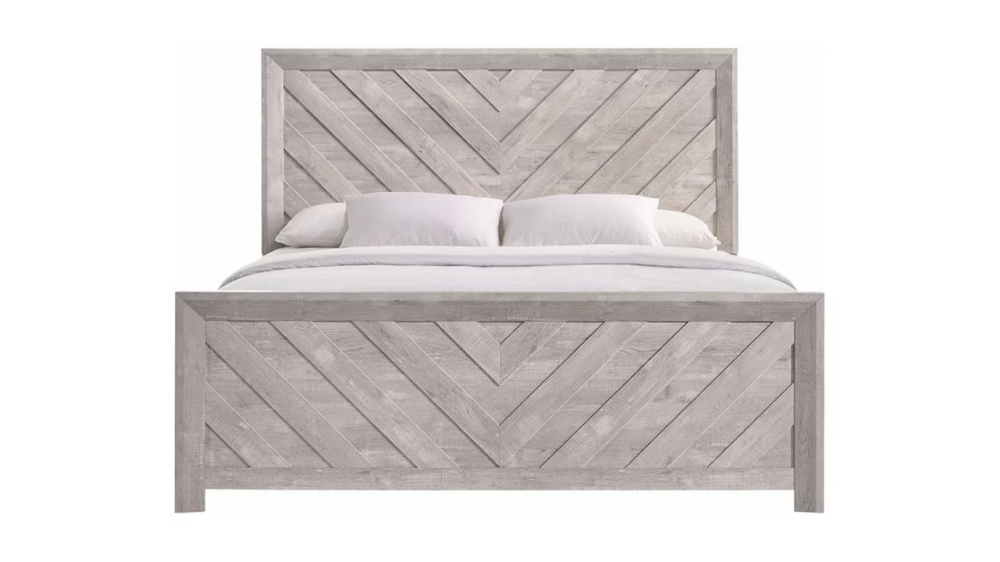 Picture of Ellen Twin Panel Bed - White