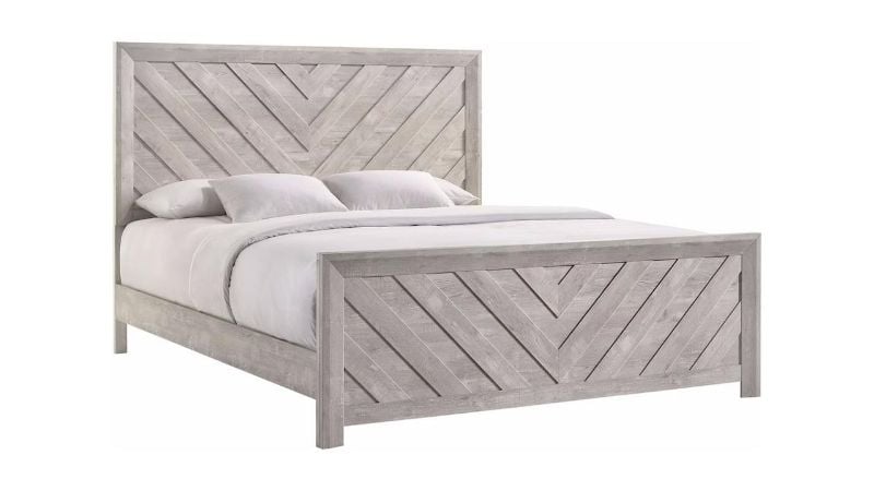 Picture of Ellen Twin Panel Bed - White