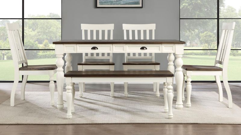 Picture of Joanna 6-Piece Dining Set - White