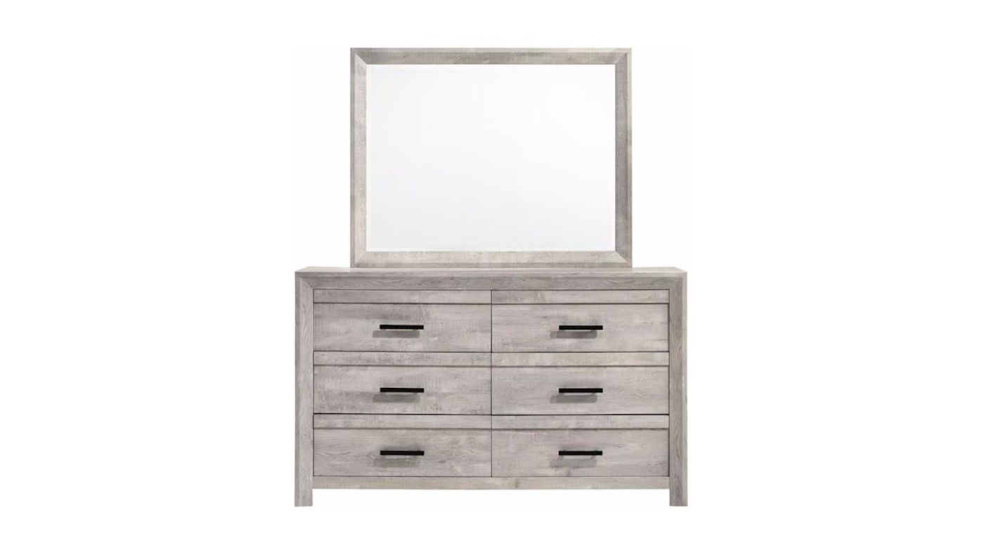 Picture of Ellen Queen Panel Bedroom Set - White