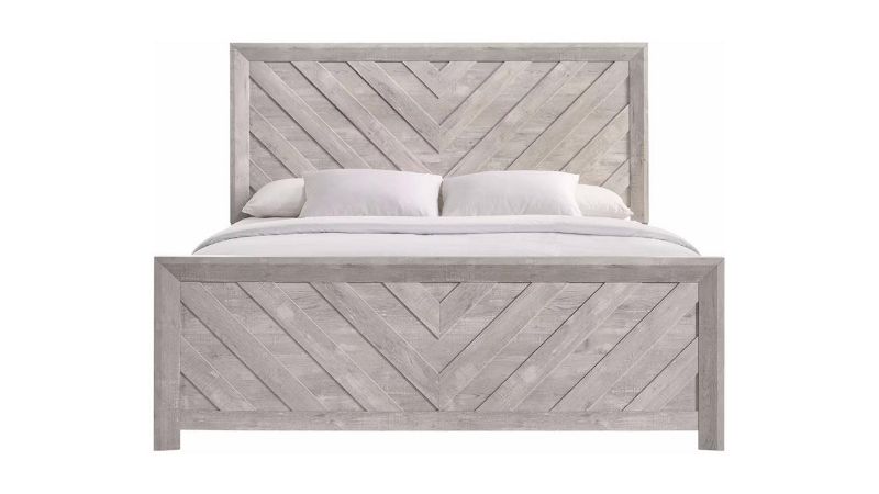 Picture of Ellen King Panel Bedroom Set - White