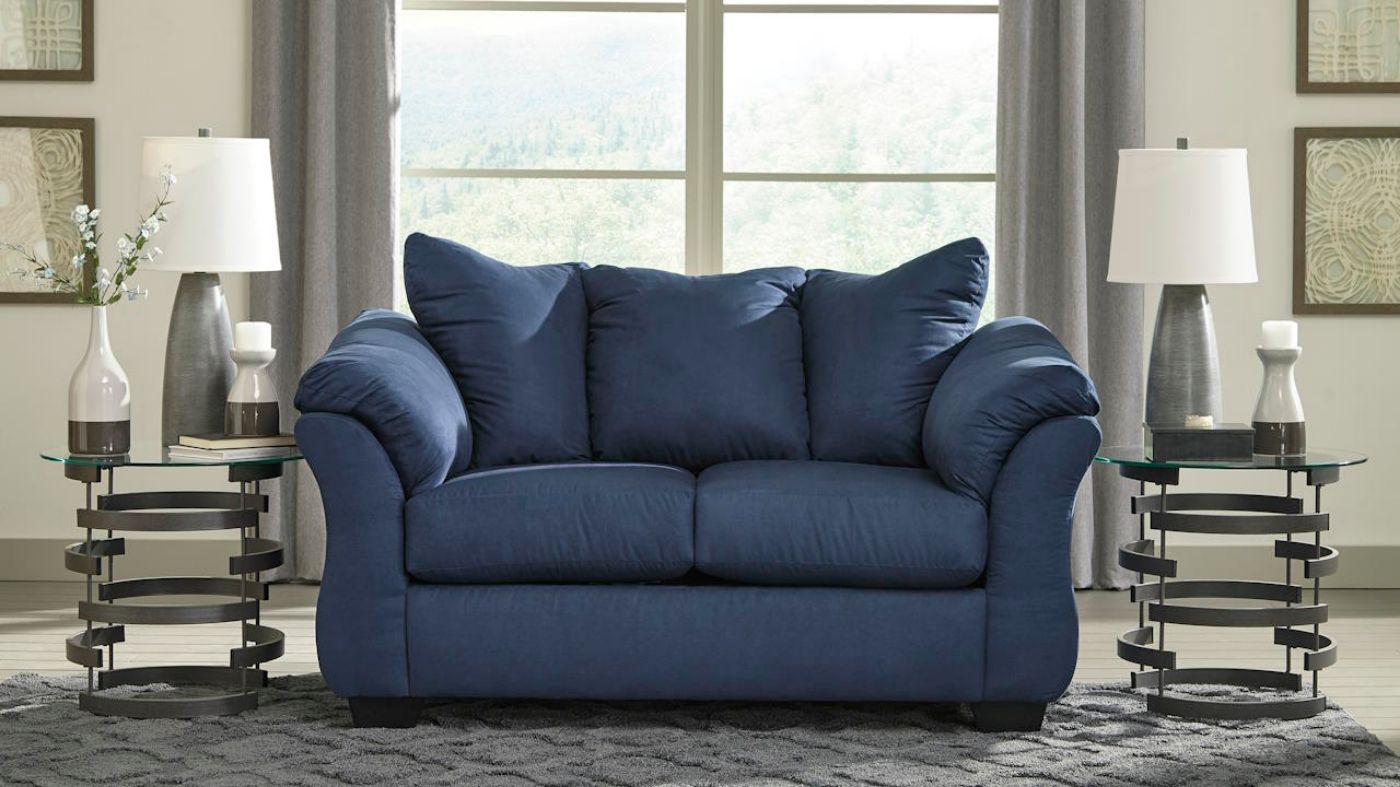 Picture of Darcy Loveseat - Blue