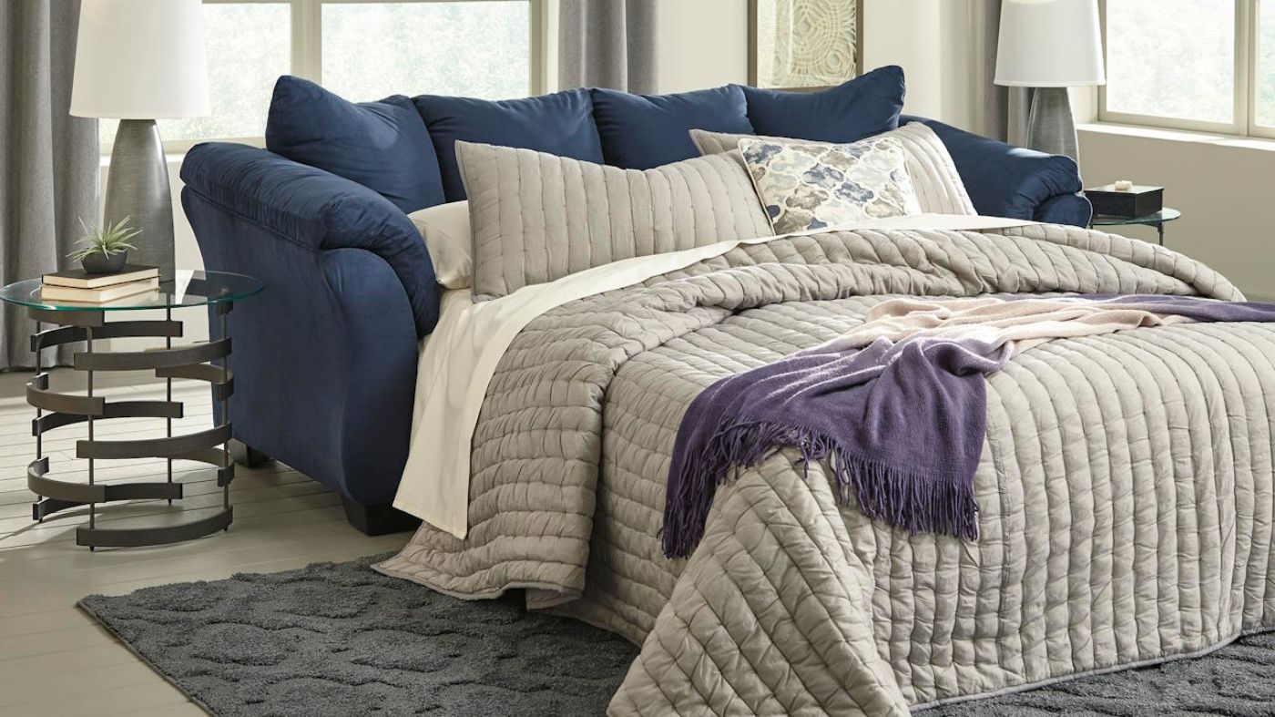 Picture of Darcy Full Sofa Sleeper - Blue