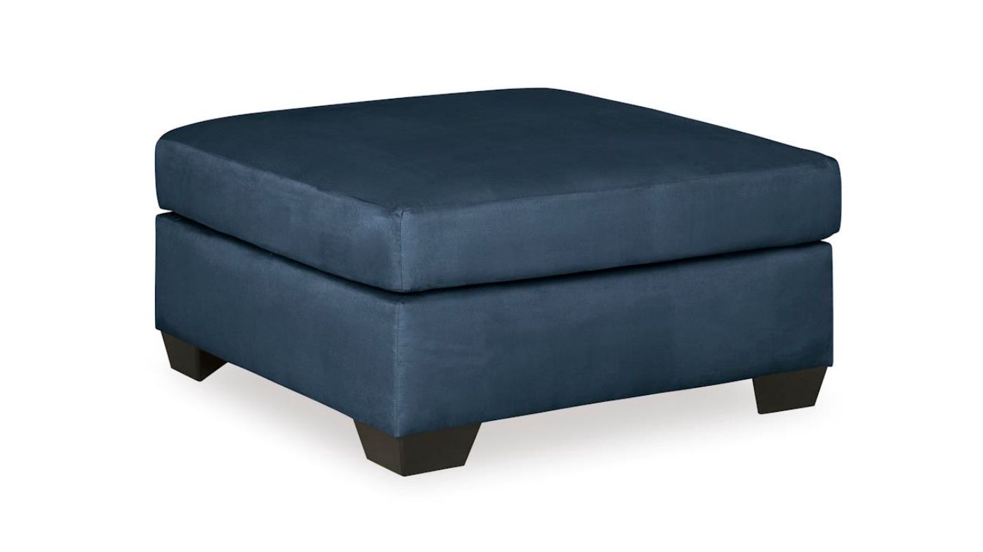 Picture of Darcy Ottoman - Blue