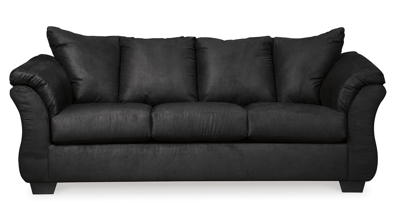 Darcy Sofa Set - Black | Home Furniture