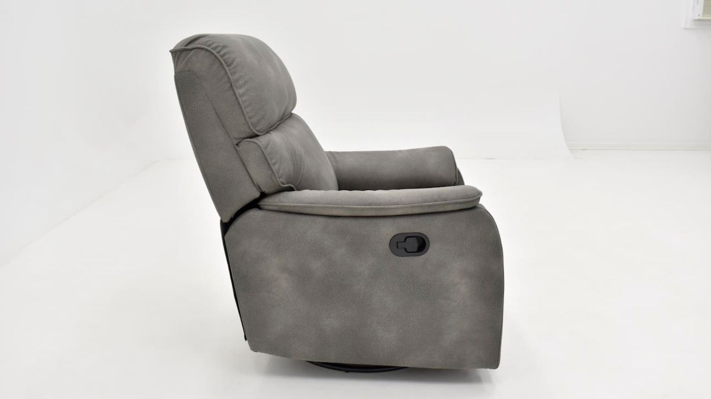 Picture of Eryn Swivel Glider Recliner - Grey