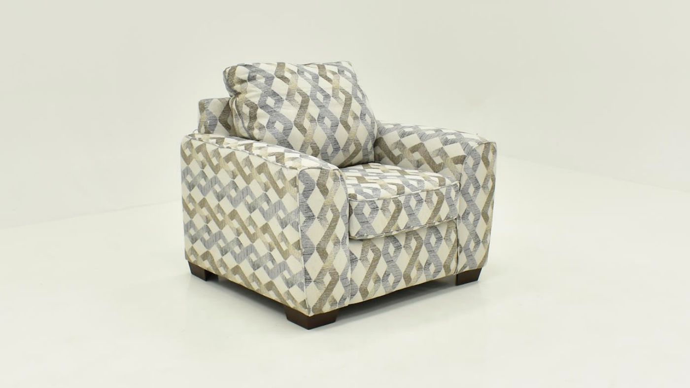 Picture of Roman Chair - Gray