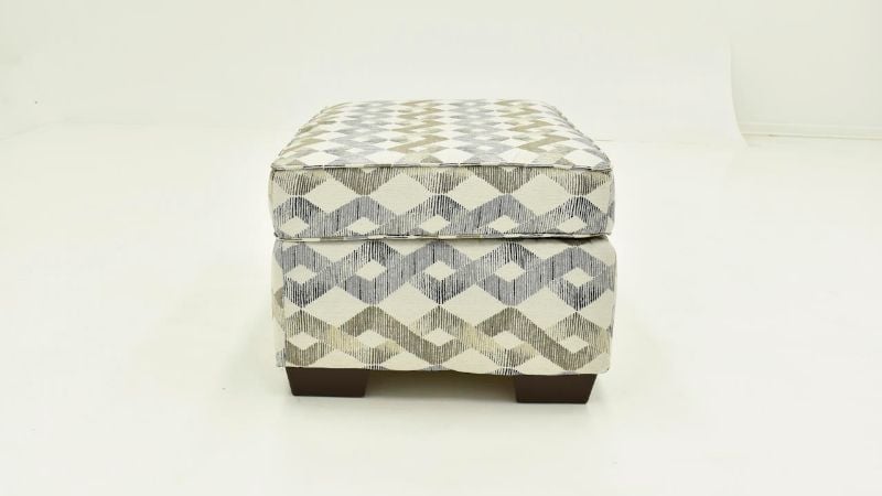 Picture of Roman Ottoman - Gray