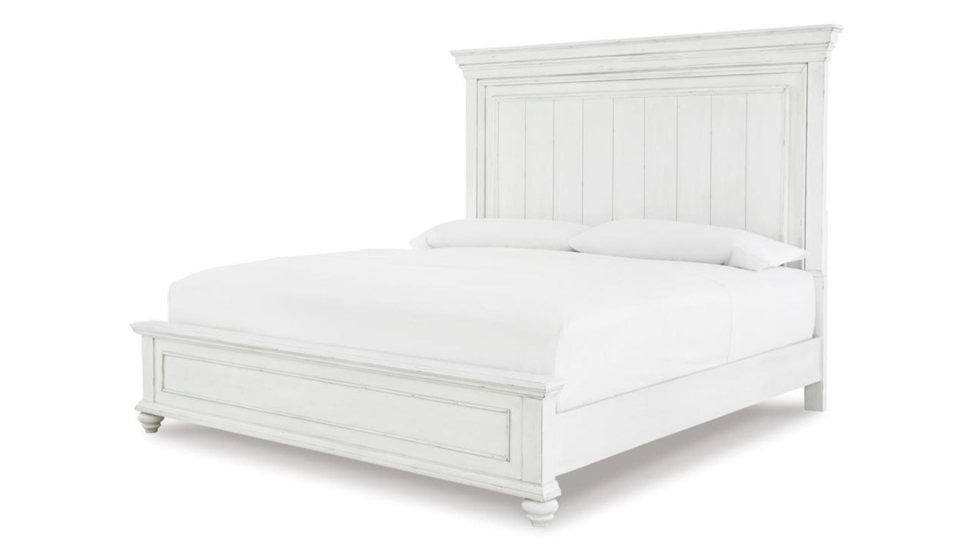 Picture of Kanwyn Queen Panel Bed - White