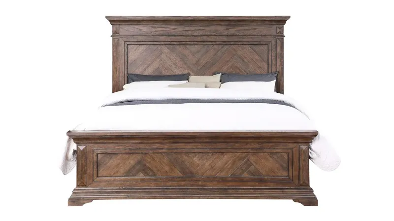 Picture of Mar Vista Panel Bed - Brown