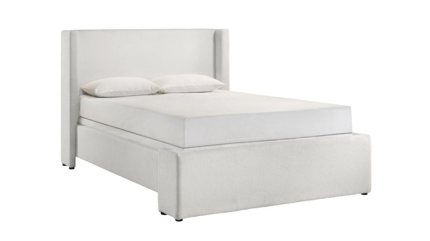 Picture of Marley Queen Upholstered Bed - White