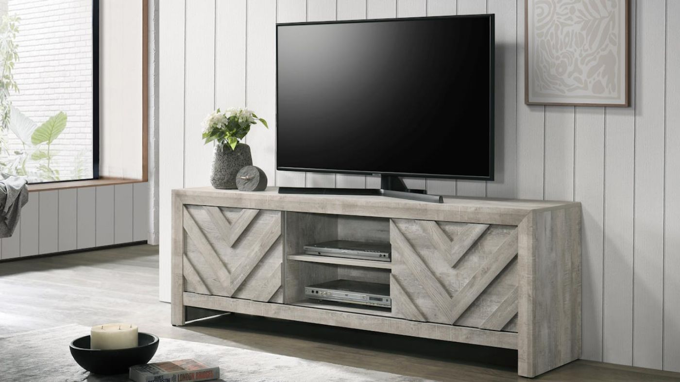 Picture of Geo TV Stand - Light Gray