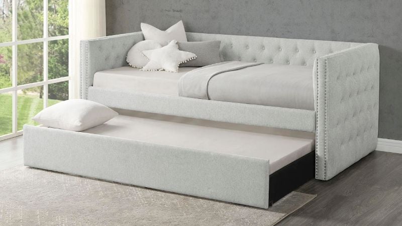 Picture of Trina Daybed with Trundle - Dove Gray