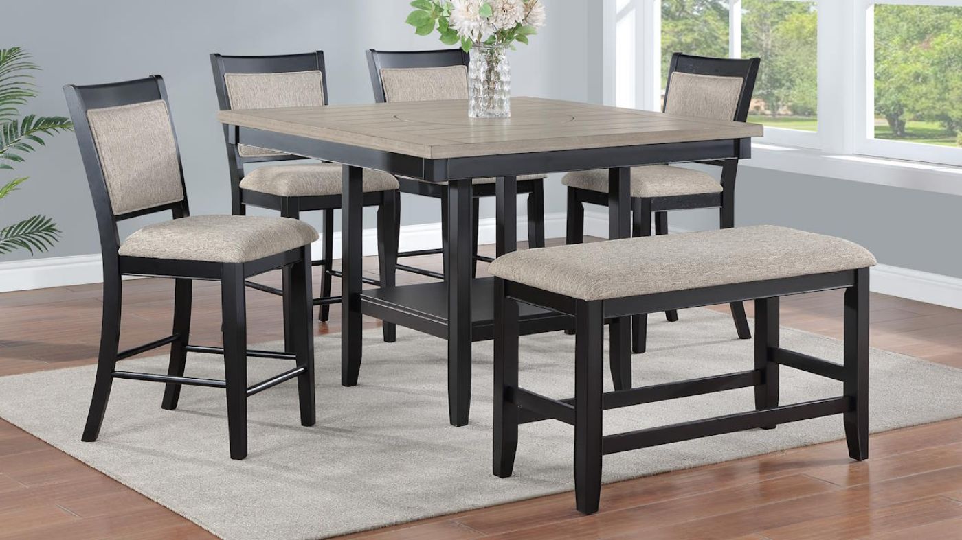 Picture of Fulton 6-Piece Dining Set - Black