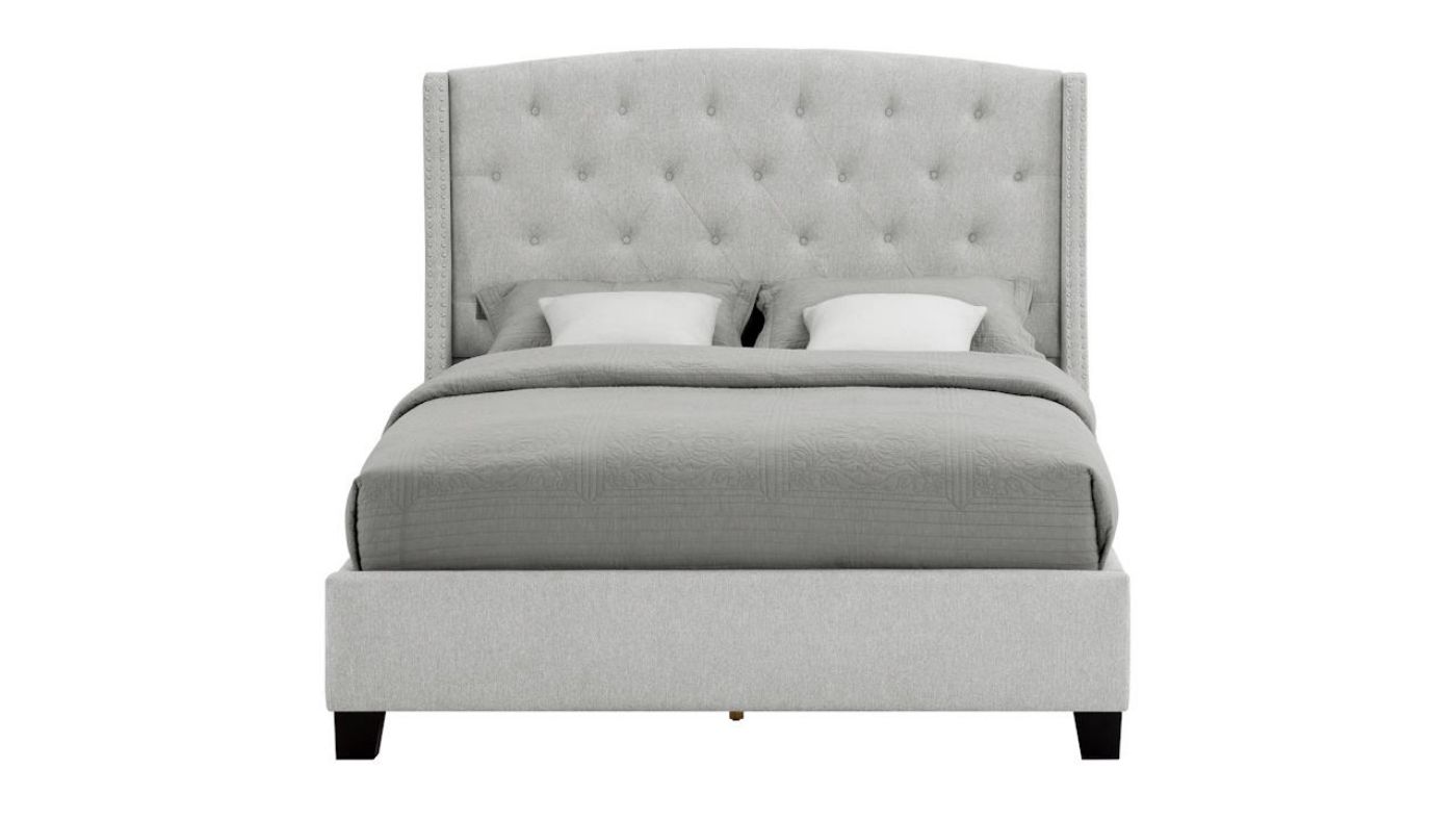 Picture of Eva Queen Bed - Dove Gray