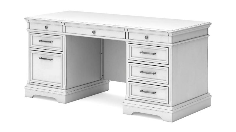 Picture of Kanwyn Executive Desk - White