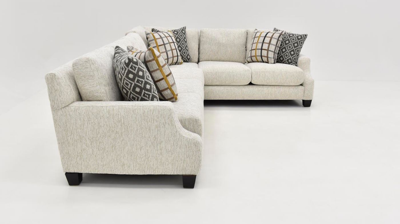 Picture of Cleopatra Right Sectional - Taupe