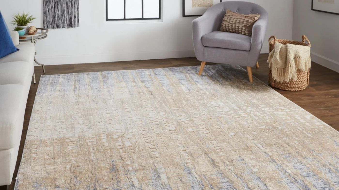 Picture of Laina Medium Rug - Blue & Beige