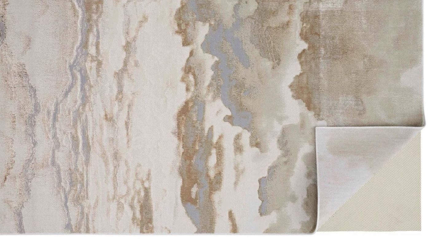Picture of Aura Medium Rug - Beige/Gold