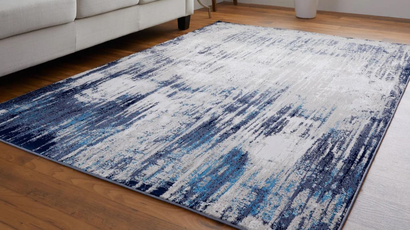 Picture of Indio Large Rug - Beige & Blue