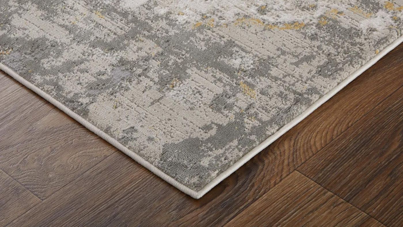 Picture of Waldor Medium Rug - Gold & Birch