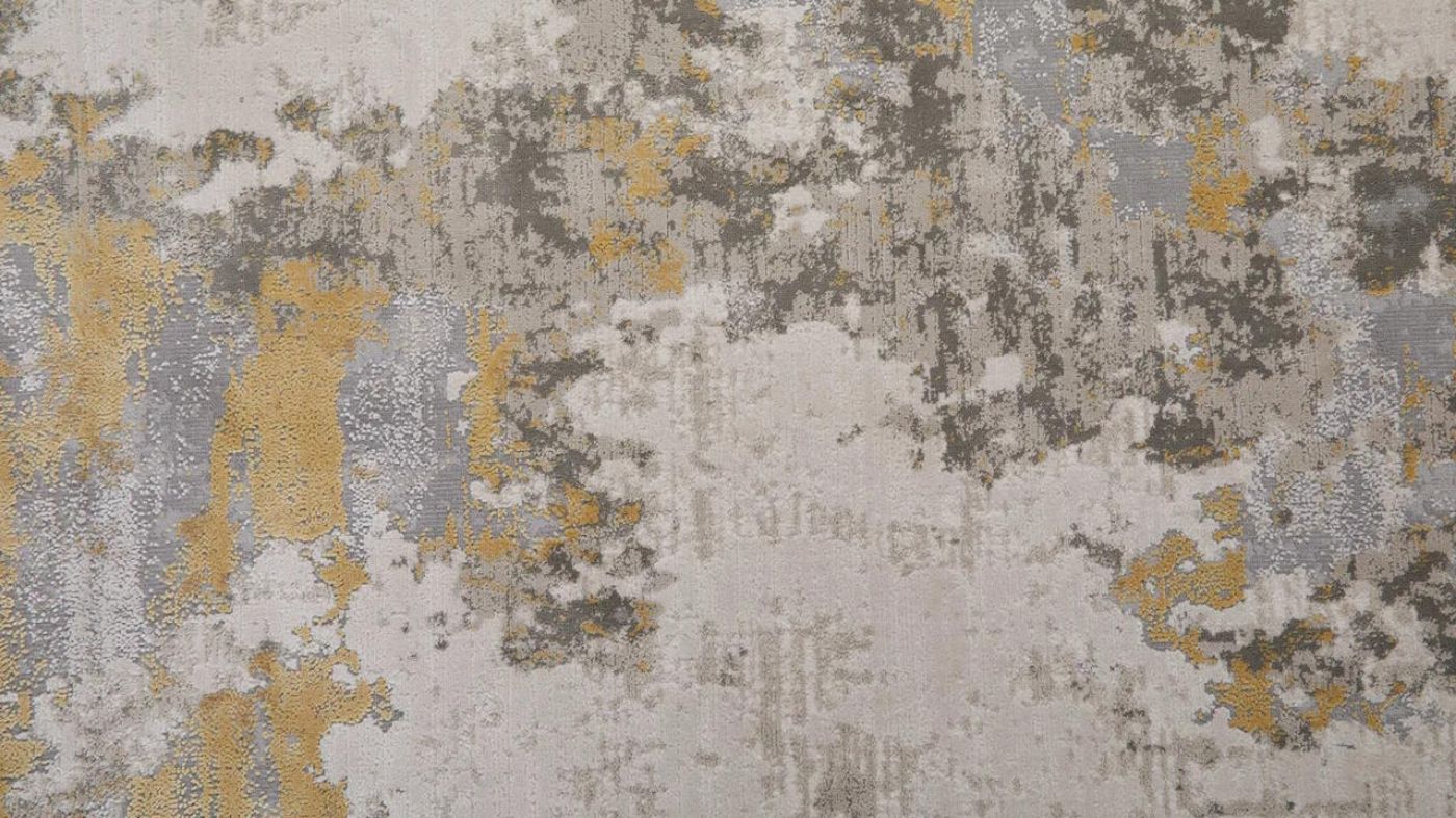 Picture of Waldor Medium Rug - Gold & Birch