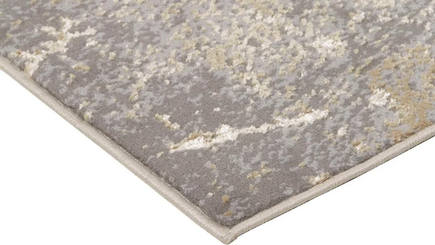 Picture of Aura Large Rug- Beige & Gold