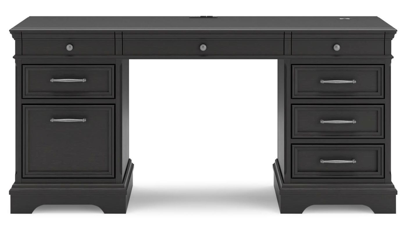 Picture of Beckincreek Executive Desk - Black