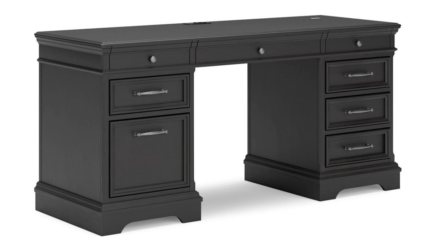 Picture of Beckincreek Executive Desk - Black