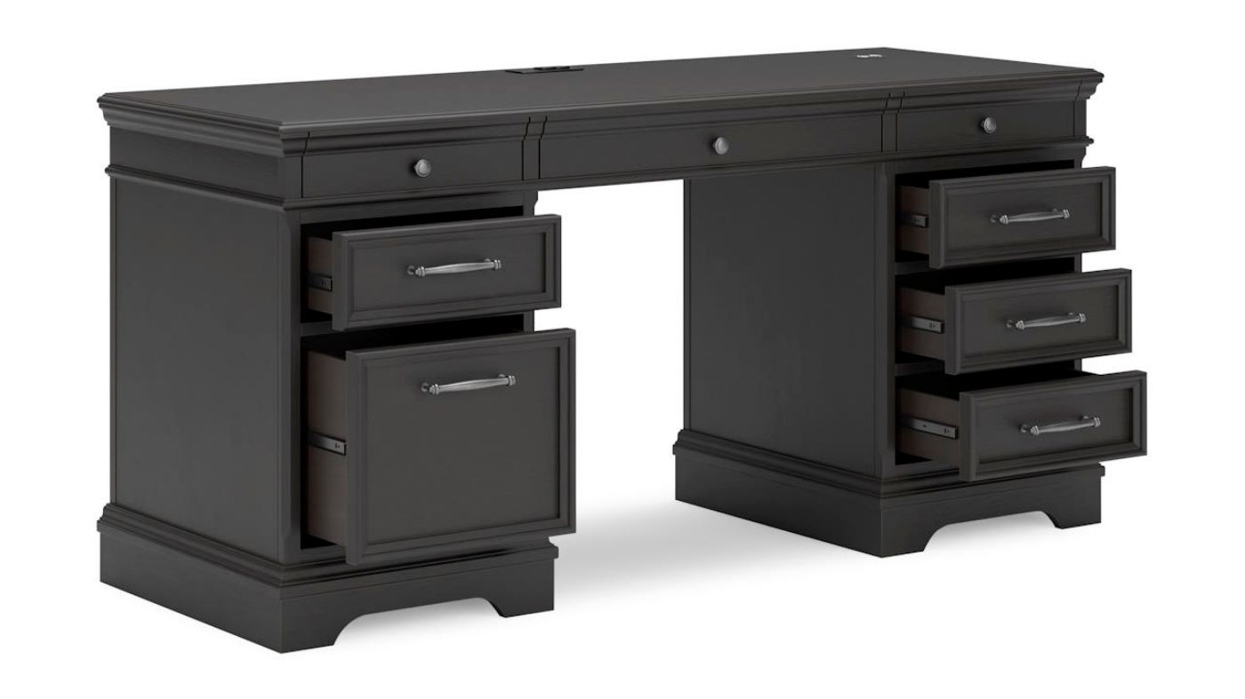 Picture of Beckincreek Executive Desk - Black