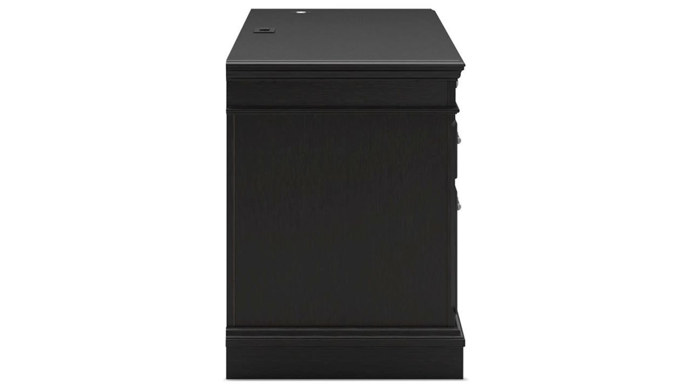 Picture of Beckincreek Executive Desk - Black