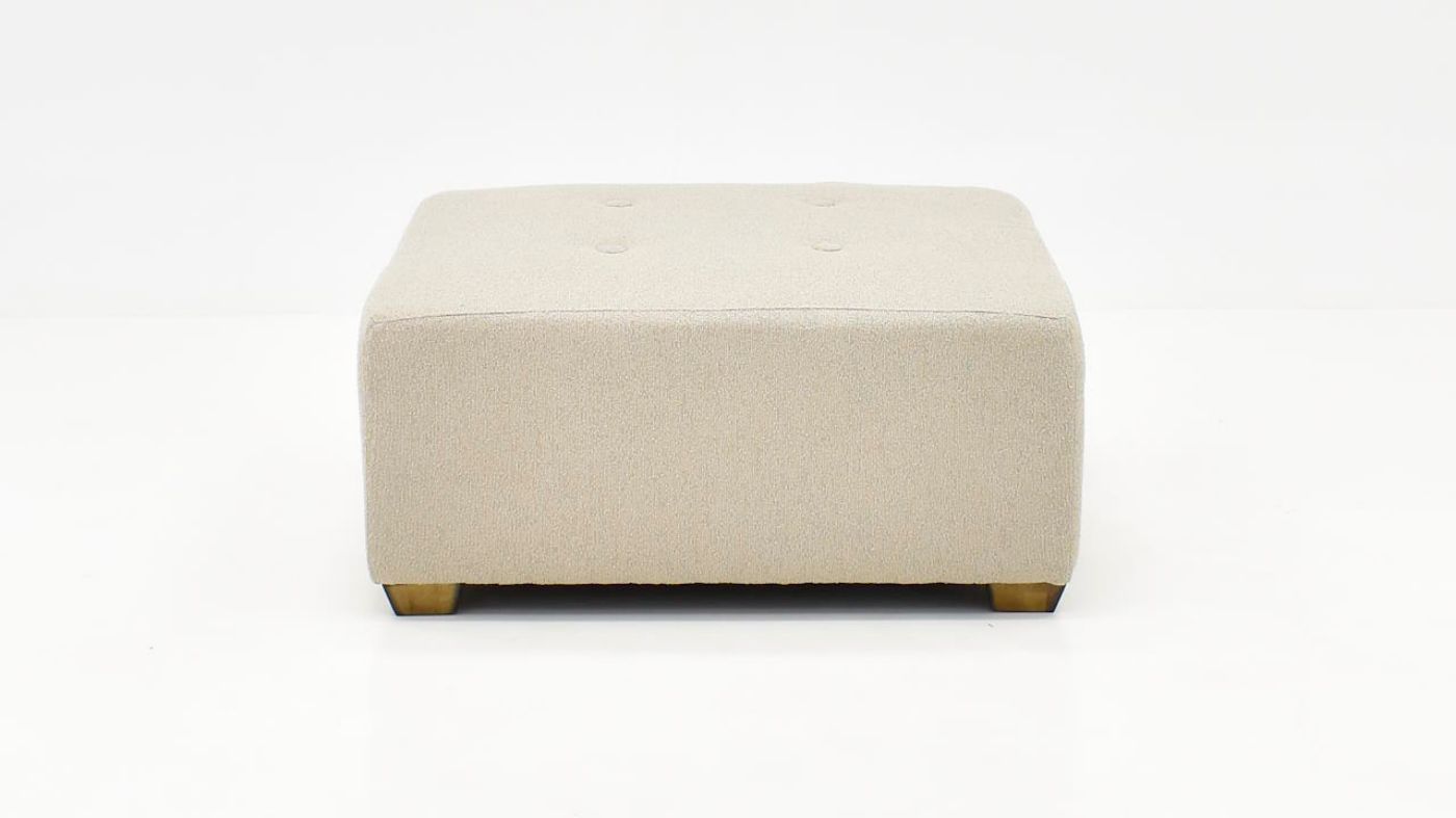 Picture of Hope Cocktail Ottoman - Beige