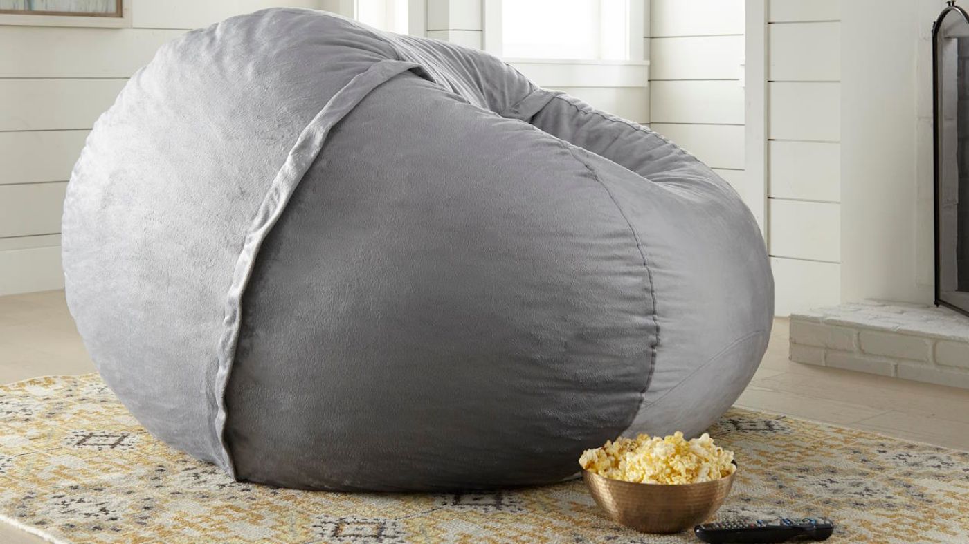 Picture of The Big Sack Lounger - Gray