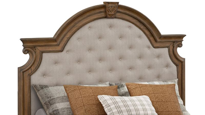 Picture of Keystone Queen Size Bed - Brown
