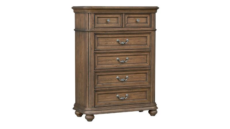 Picture of Keystone Chest of Drawers - Brown