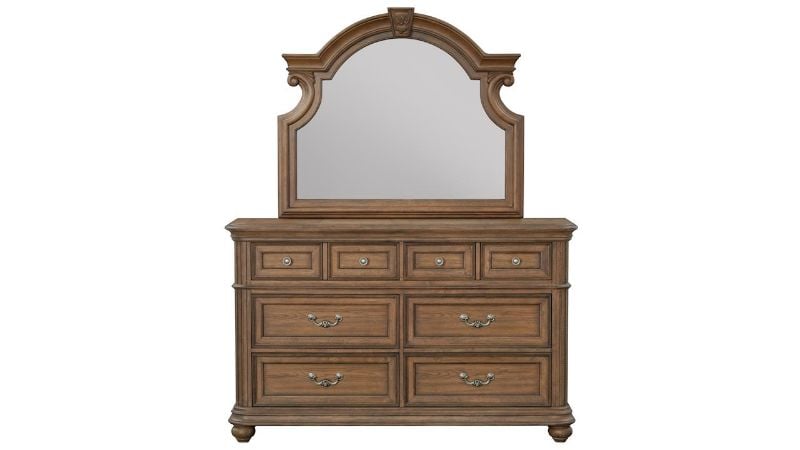 Picture of Keystone King Size Bedroom Set - Brown