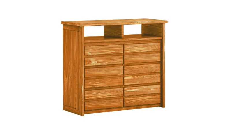 Picture of Wrangler Media Chest - Brown