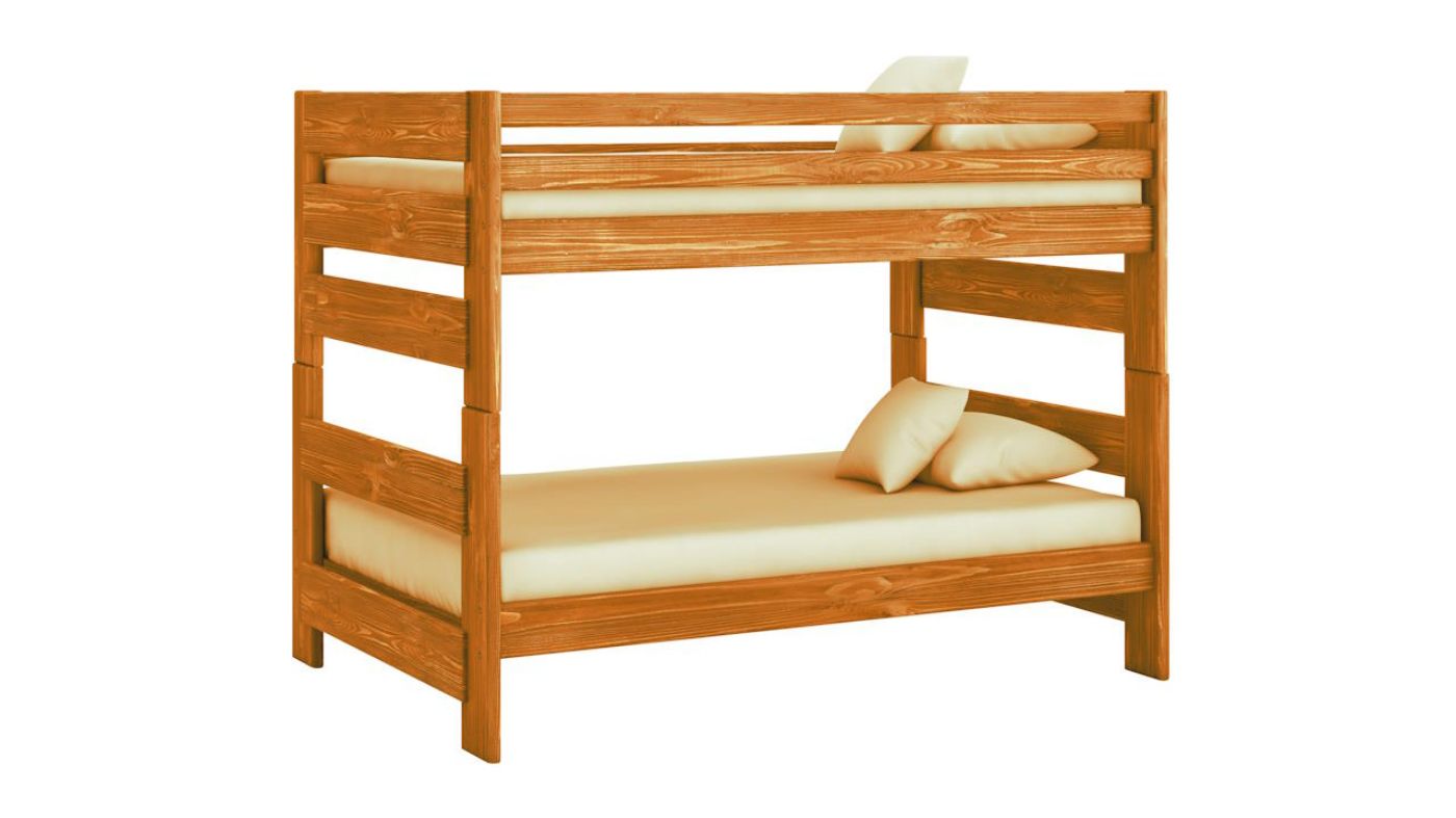 Picture of Wrangler Full over Full Bunk Bed - Brown