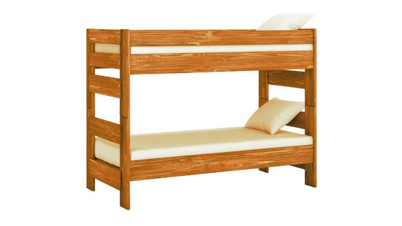 Picture of Wrangler Twin Over Twin Bunk Bed - Brown